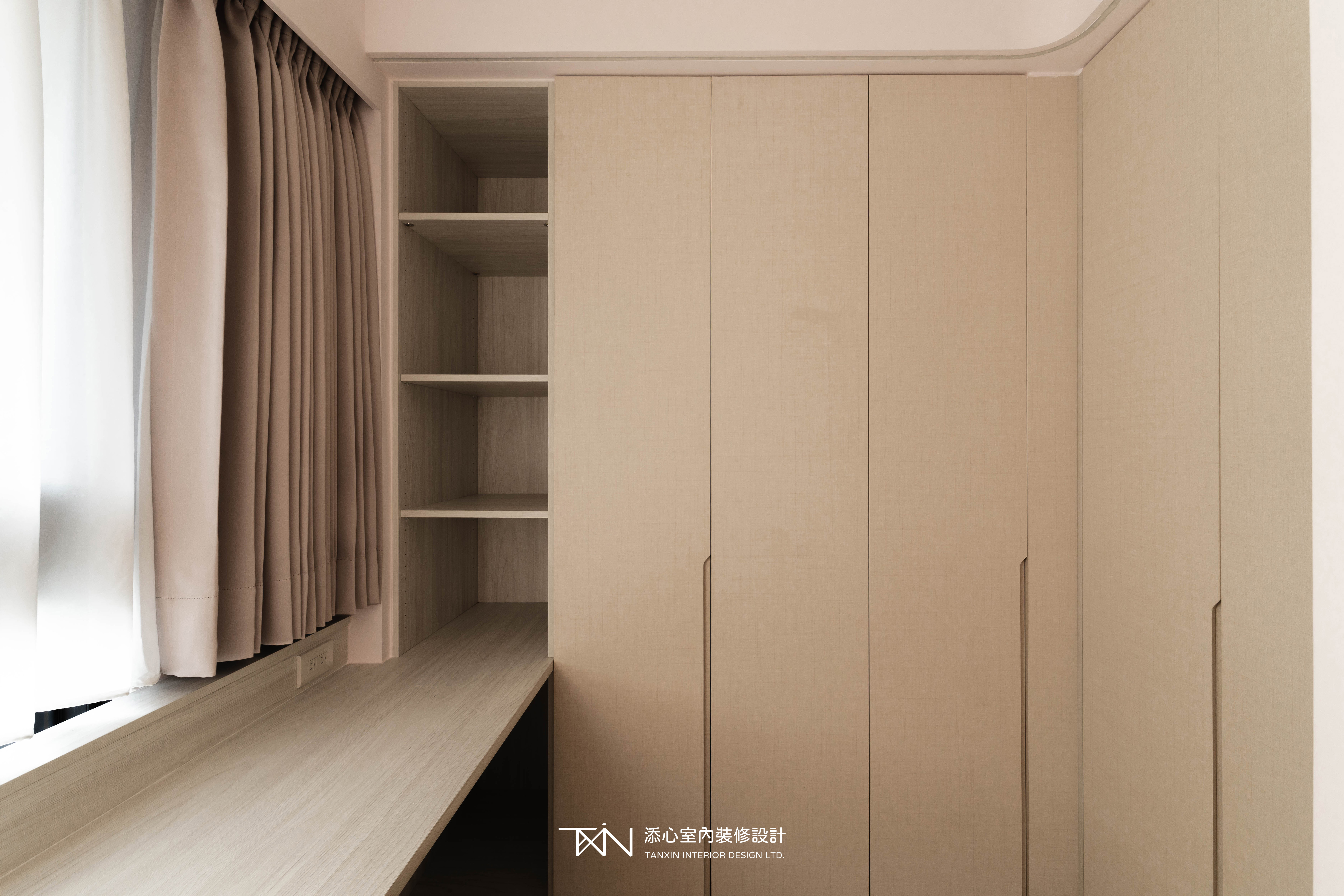 添心設計 主臥更衣室完工實景